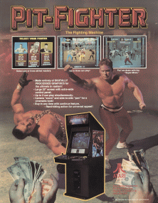 arcade flyer front