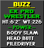 Buzz stats