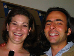 Anna-Marie Matalucci and Martin Quiroga