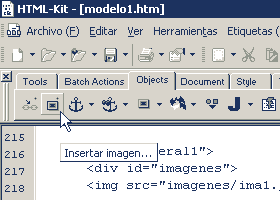 Cómo insertar imágenes en HTML-Kit