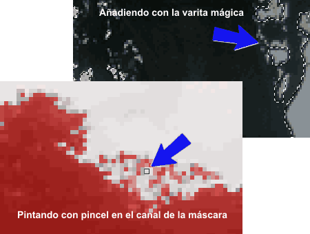 Usando la varita mágica