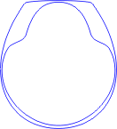 Calcado con simetr&iacute;a perfecta