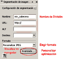 Ventana Segementaci&oacute;n de imagen