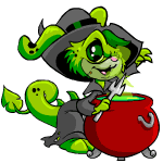 Edna the Witch is going to use her magic spells to turn your pet into a toad (unless it is one already!)