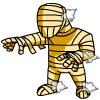 The mummy is tired of prowling around the Haunted Forest and wants to test his skills against your pets!