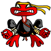A student of the Mystery Island training school, this Nimmo is sleek, graceful, and a dedicated warrior. Beware!
