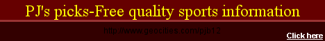 PJ's Free Sports Selections,News,Info and more