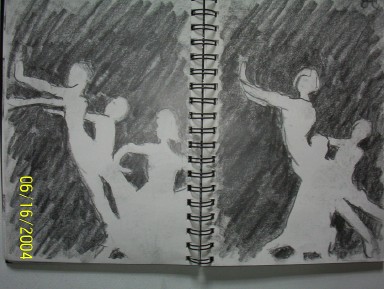 16x10 Pencil Sketch