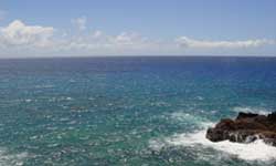 View near blow hole and sandies beach