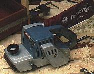 4" Belt Sander. Extra powerful motor for maintained high speeds. Ideal for sanding, stair treads and small Areas. Vacuum attachment available.