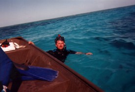 Larry at Looe Key