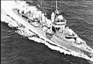 USS DOWNES DD375&nbsp;&nbsp;&nbsp; 2 bomb hits