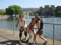 again at the palace of fine arts...again flexing