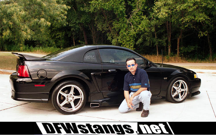 Vic and his 2000 Roush "Stage ll" Mustang