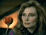 Dr.Crusher with rose