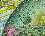 Earth as disc in Middle Ages
