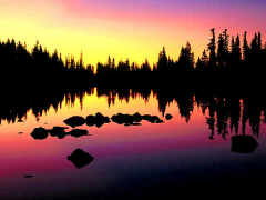 You find your inner peace in solitude.