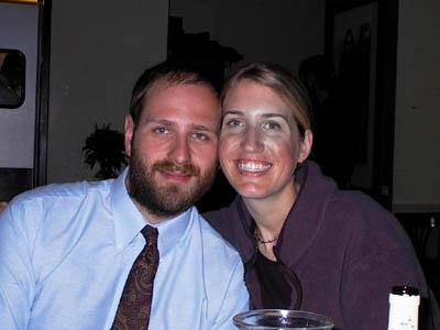 Ann and Greg at Jasmine and John's Rehearsal Dinner