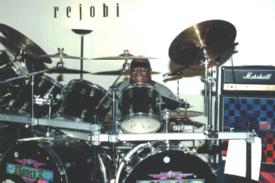 Mitch on Drums - click to enlarge
