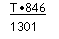 Text Box: T�846
1301  
