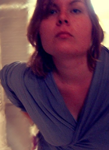 a blue scarf 2