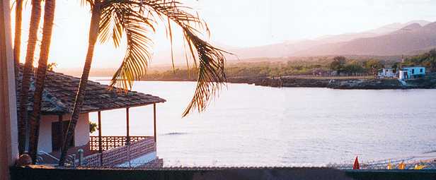 Hospedaje Vista al Mar - Playa la Boca, Trinidad, Cuba - vista desde nuestra veranda