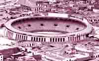 Aspecto actual de la Plaza de Acho luego de su remodelaci�n en 1944
