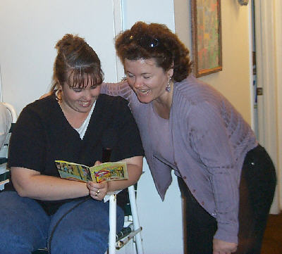 Stacey and Julie