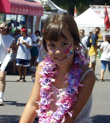 Kylie while riding Harry Elefonte