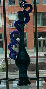 Glass scupltures on the in the Venetian Window 