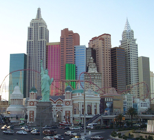 NY-NY Skyline daytime