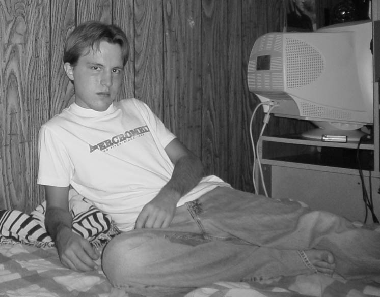 April 2003 - At home, a little fun with B&W