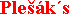 Plesaksc.gif (986 bytes)