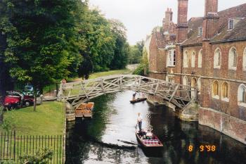 The Mathematical Bridge + punting