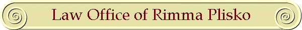 Law Office of Rimma Plisko