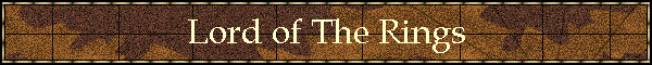 Lord of The Rings
