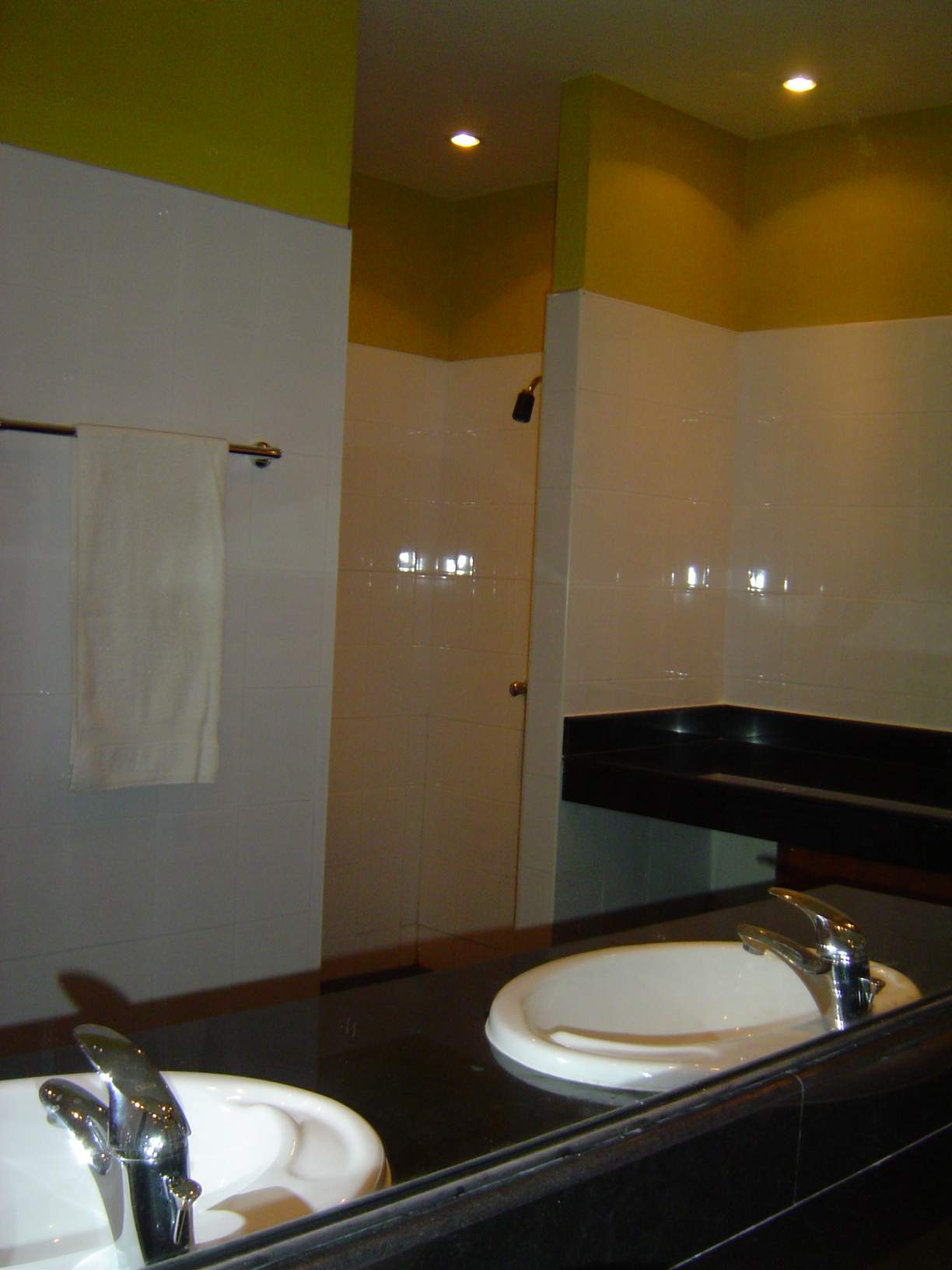2 showers in the masterbathroom 