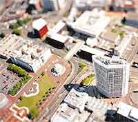 Centenary Square and Paradise Circus