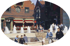 Brindley Place - Heart of the entertainment district of Birmingham