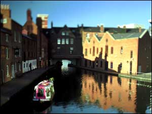 Gas Street Basin - Heart of the canal network