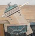 Used to hold hammer handle