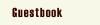 Don't forget to sign the guestbook