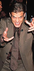 Casper Van Dien, using sorcery to make you think he can act.