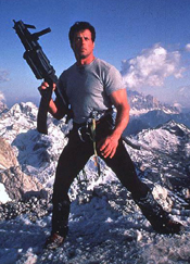 Stallone at breakfast