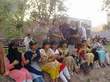 Students watching Final Cricket Match