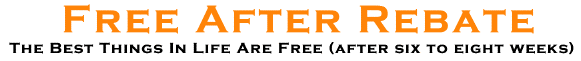 Free After Rebate