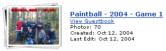 Paintball 2004 game 1