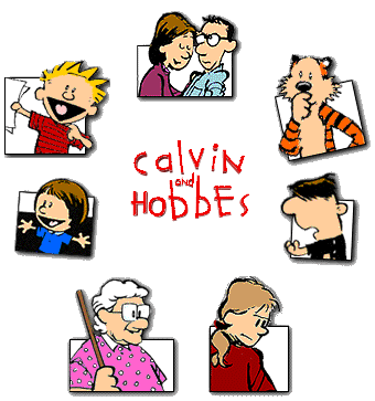The wonderful characters of Calvin and Hobbes