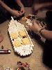 This is the lego ship, half dismantled!