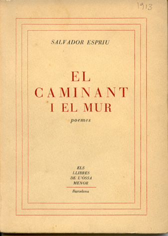 El caminant i el mur (�ssa Menor, 1954)